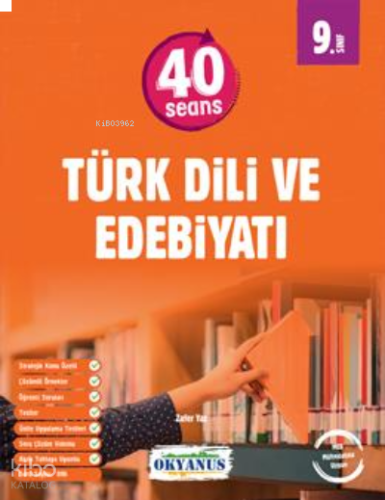 9. Sınıf 40 Seans Türk Dili Ve Edebiyatı | benlikitap.com
