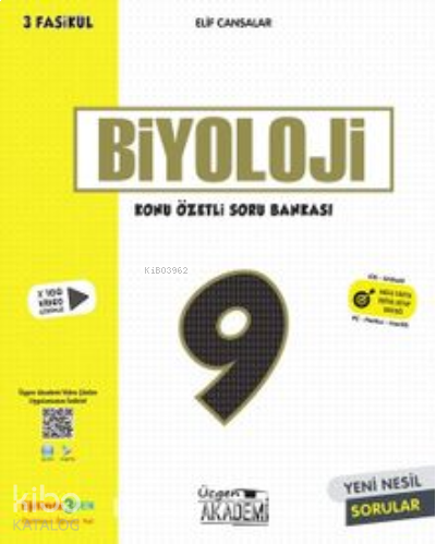 9. Sınıf Biyoloji Konu Özetli Soru Bankası 3 Fasikül