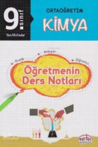 9. Sınıf Kimya Öğretmenimin Ders Notları