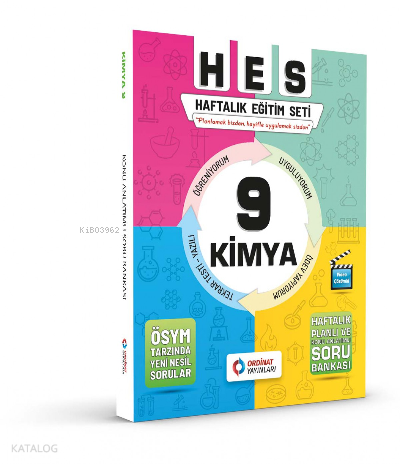 9. Sınıf Kimya  Set ( Hes Serisi )