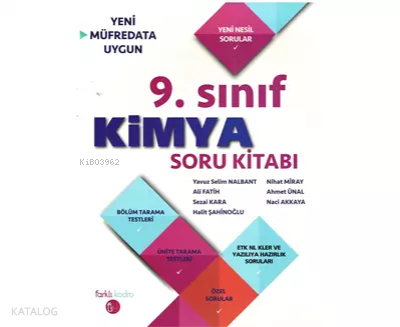 9.Sınıf Kimya Soru Bankası