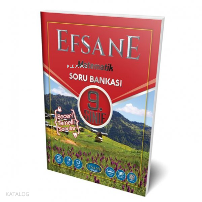 9.Sınıf Matematik Soru Bankası Efsane Yayınları