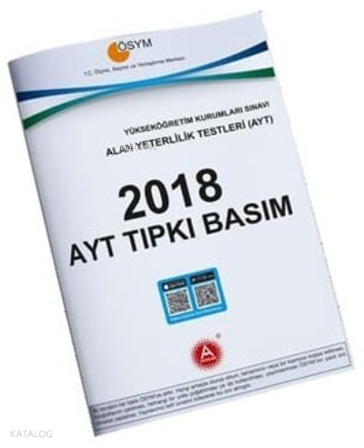 A Yayınları Ayt 2018 Çıkmış Sorular -2021 | benlikitap.com