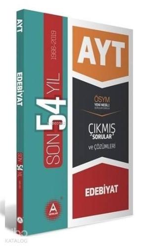 A Yayınları AYT Edebiyat Son 54 Yılın Çıkmış Soruları ve Ayrıntılı Çöz