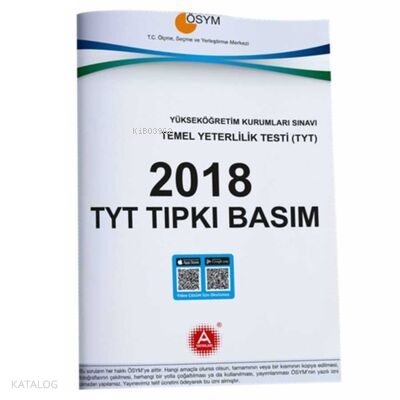 A Yayınları Tyt 2018 Çıkmış Sorular -2021 | benlikitap.com