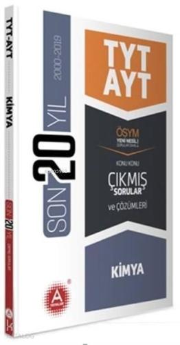 A Yayınları TYT AYT Kimya Son 20 Yılın Çıkmış Soruları ve Ayrıntılı Çö
