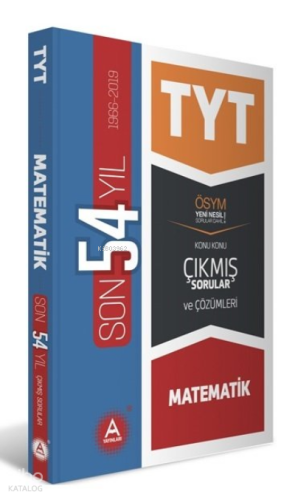 A Yayınları Tyt Mat.Son 54 Yıl Tam.Çöz.Konu Konu Çık.Sor.2020* | benli