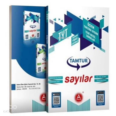 A Yayınları Tyt Sayılar Tamtur Fasikülü -2021 | benlikitap.com