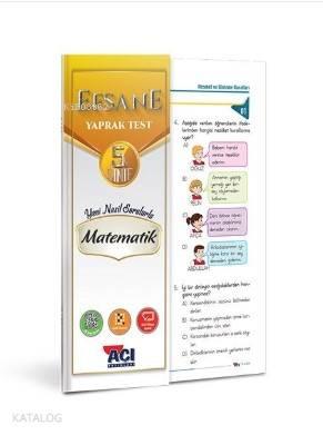 Açı Yayınları 5.Sınıf Efsane Matematik Yaprak Test | benlikitap.com