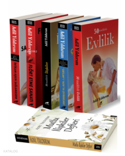 Adil Yıldırım Defter Hediyeli Kitap Seti (5 Kitap)