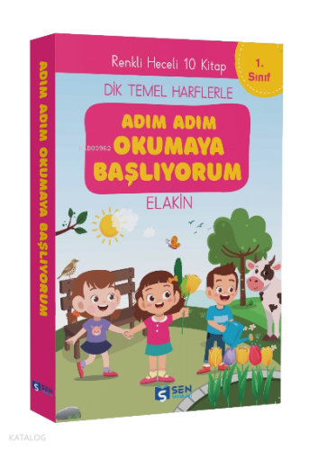 Adım Adım Okumaya Başlıyorum  İlk Okuma Kitapları  Set  (10 Kitap)