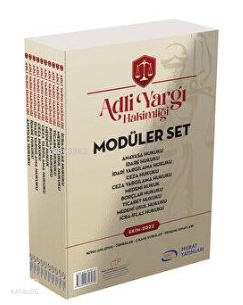 Adli Yargı Hakimliği Modüler Set | benlikitap.com