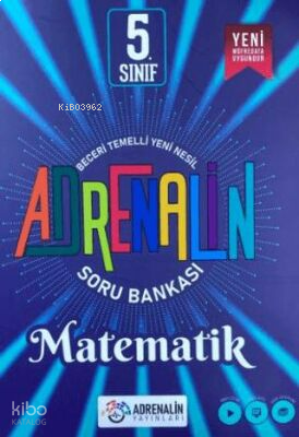 Adrenalin Yayınları 5.Sınıf Matematik Soru Bankası | benlikitap.com