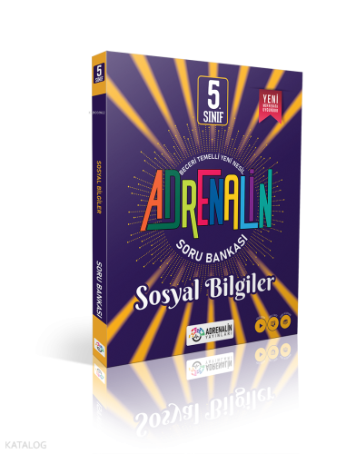 Adrenalin Yayınları 5.Sınıf Sosyal Billimler Soru Bankası | benlikitap