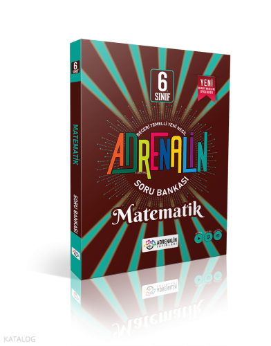 Adrenalin Yayınları 6. Sınıf Matematik Soru Bankası | benlikitap.com