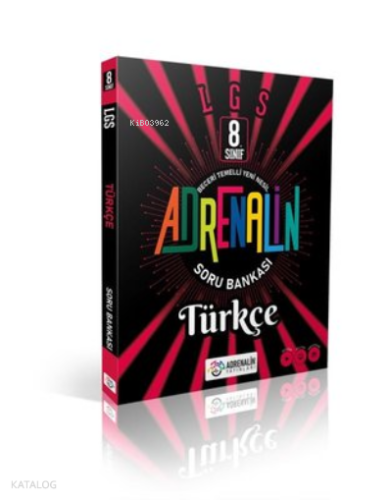 Adrenalin Yayınları 8.Sınıf Türkçe Soru Bankası | benlikitap.com