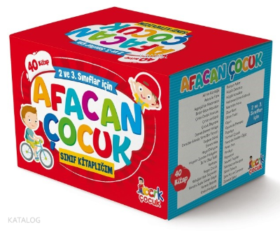 Afacan Çocuk Sınıf Kitaplığım– (40 Kitap)
