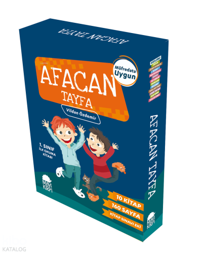 Afacan Tayfa 1 Sınıf İlk Okuma Seti (10 Kitap)