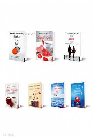 Ahmet Batman Kitap Seti (7 Kitap)