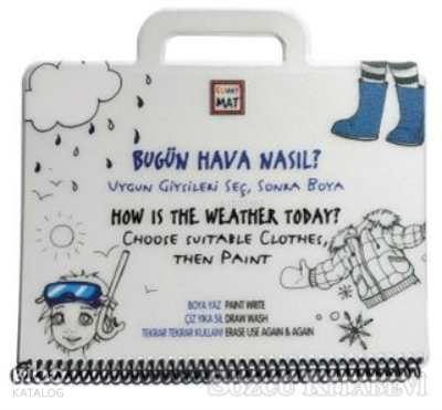 Akademi Çocuk-Funny Mat - MİNİ SET - BUGÜN HAVA NASIL | benlikitap.com