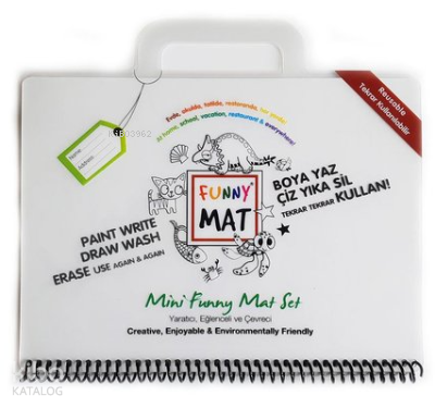 Akademi Çocuk-Funny Mat - MİNİ SET ( Travel set) | benlikitap.com