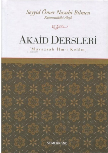 Akaid Dersleri | benlikitap.com