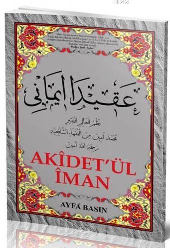 Akidet'ül İman (Ayfa-045, Haydari, Orta Boy) | benlikitap.com