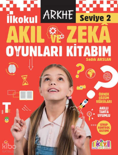 Akıl ve Zeka Oyunları Kitabım - Seviye 2 | benlikitap.com