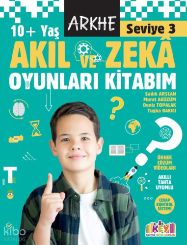 Akıl ve Zeka Oyunları Kitabım - Seviye 3 | benlikitap.com