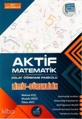 Aktif Öğrenme Yayınları AYT Limit ve Süreklilik Kolay Öğrenme Fasikülü
