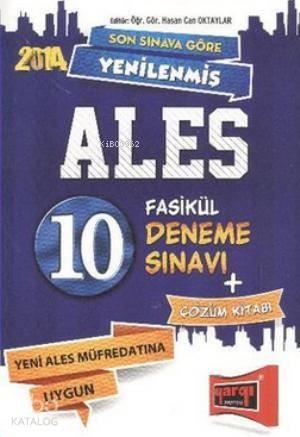 ALES 10 Fasikül Deneme Sınavı ve Çözüm Kitabı 2014 | benlikitap.com