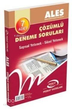ALES Sınavı Çözümlü Deneme Soruları 7 Adet 2013 | benlikitap.com