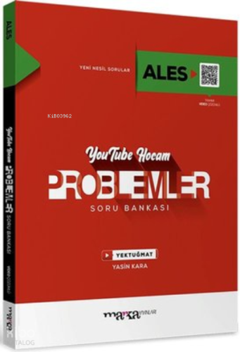 ALES Youtube Hocam Problemler Soru Bankası Marka Yayınları