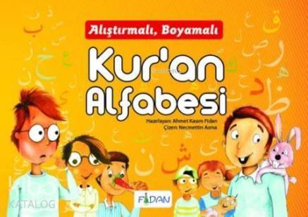 Alıştırmalı Kuran Alfabesi Boyama | benlikitap.com