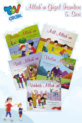 Allah’ın Güzel İsimleri 5. Seri 5 Kitap Takım