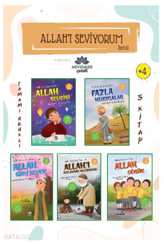 Allah'ı Seviyorum Serisi (5 Kitap)