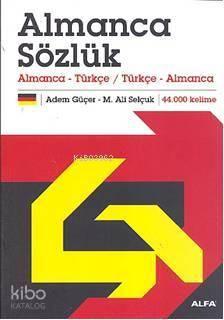 Almanca Sözlük; Almanca-Türkçe / Türkçe-almanca