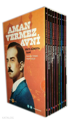 Amanvermez Avni 10 Kitap ( Kutulu ) Günümüz Türkçesi ile | benlikitap.