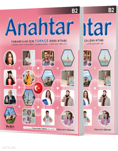 Anahtar B2 - Yabancılar için Türkçe Öğretim Seti;Ders Kitabı + Çalışma Kitabı + Z-Kitap Uyumlu