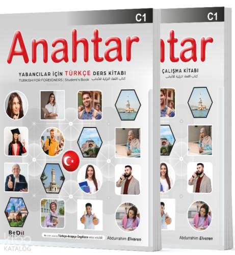 Anahtar C1 - Yabancılar için Türkçe Öğretim Seti;Ders Kitabı + Çalışma Kitabı + Z-Kitap Uyumlu