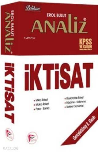 Analiz İktisat KPSS ve Kurum Sınavlarına Yönelik | benlikitap.com