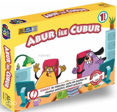 Analiz Yayıncılık Abur İle Cubur Hikaye Seti 10'lu Büyük Boy | benliki
