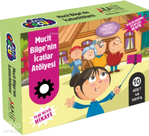 Analiz Yayıncılık Mucit Bilge'nin İcatlar Atölyesi 10'lu Hikaye Seri +