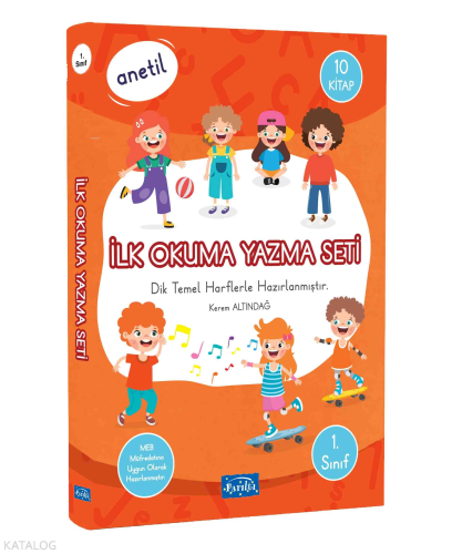 Anetil – İlk Okuma Yazma Seti  10 Kitap Set