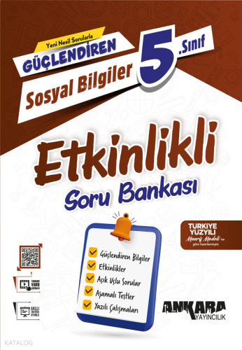 Ankara Yayıncılık 5. Sınıf Güçlendiren Sosyal Bilgiler Etkinlikli Soru