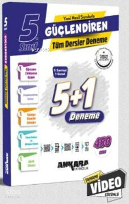 Ankara Yayıncılık 5. Sınıf Güçlendiren Tüm Dersler Deneme | benlikitap
