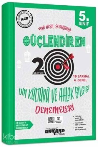 Ankara Yayınları 5. Sınıf Din Kültürü ve Ahlak Bilgisi Güçlendiren 20 