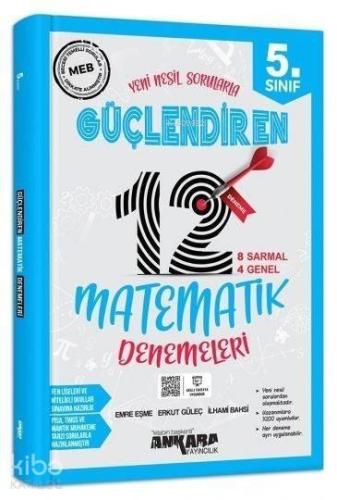 Ankara Yayınları 5. Sınıf Matematik Güçlendiren 12 Deneme Ankara | ben