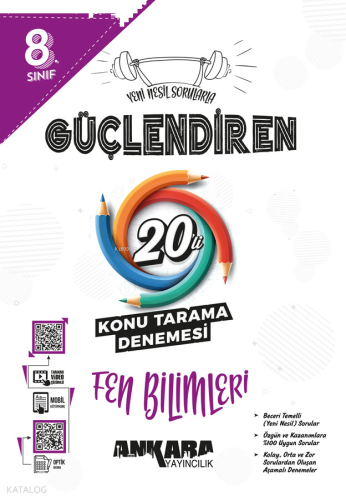 Ankara Yayınları 8.Sınıf Güçlendiren Fen Bilimleri | benlikitap.com