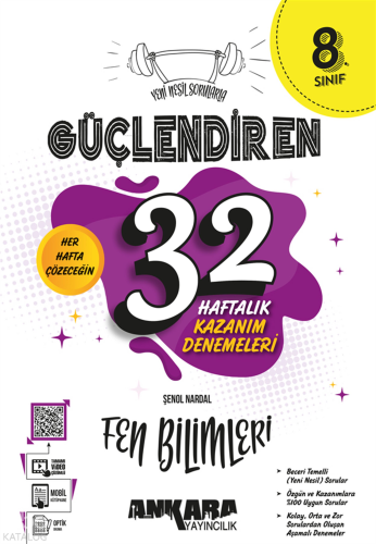 Ankara Yayınları 8.Sınıf Güçlendiren Fen Bilimleri | benlikitap.com